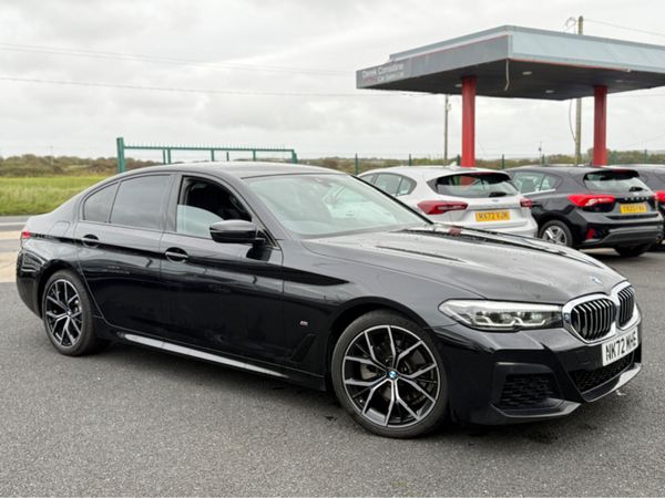 BMW 5-Series Saloon, Diesel, 2022, Black