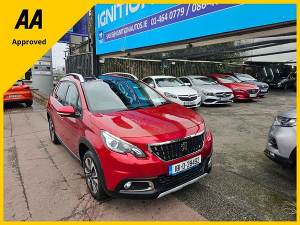 Peugeot 2008 Estate, Petrol, 2018, Red
