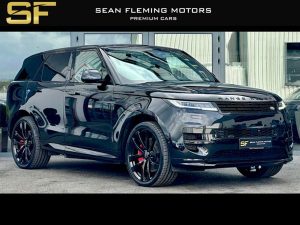 Land Rover Range Rover Sport SUV, Petrol Plug-in Hybrid, 2024, Black