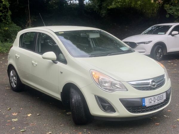 Opel Corsa Hatchback, Petrol, 2012, Green