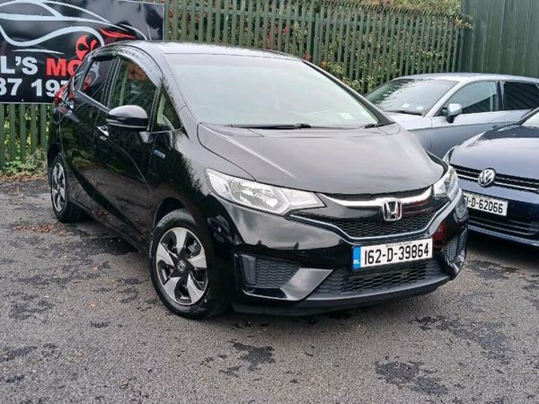 Honda Fit Hatchback, Petrol Hybrid, 2016, Black