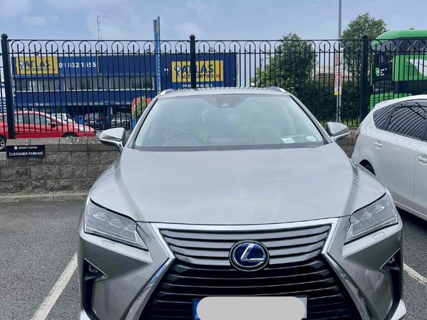 Lexus RX SUV, Petrol Hybrid, 2019, Grey