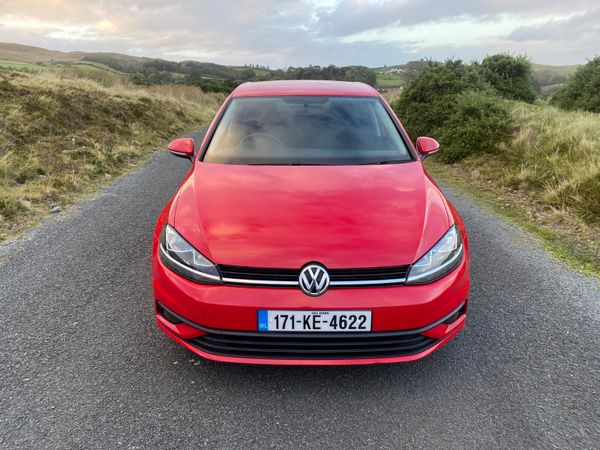 Volkswagen Golf Estate, Petrol, 2017, Red