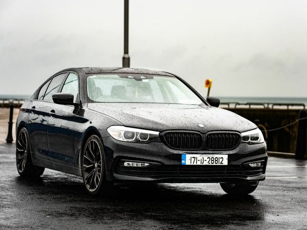 BMW 5-Series Saloon, Diesel, 2017, Black