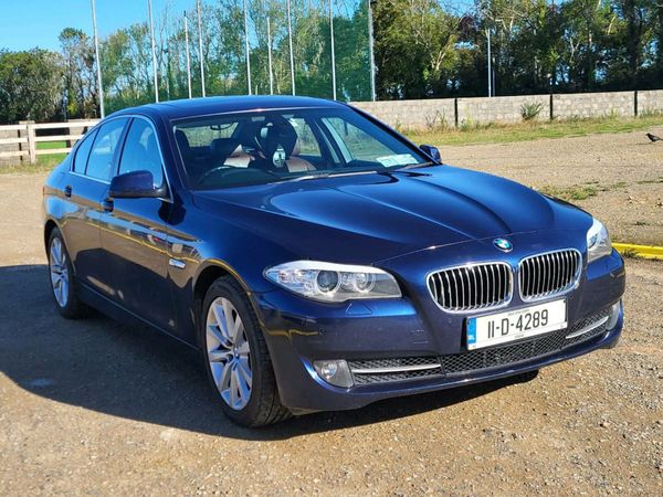 BMW 5-Series Saloon, Diesel, 2011, Blue
