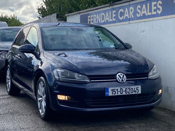 Volkswagen Golf Hatchback, Petrol, 2015, Blue
