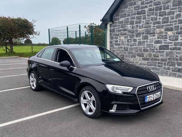 Audi A3 Saloon, Diesel, 2017, Black