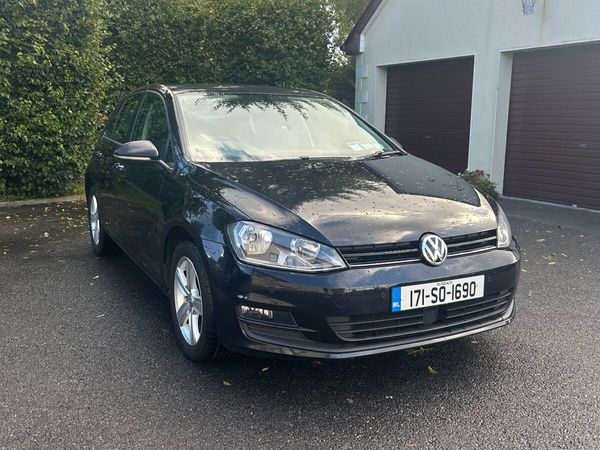 Volkswagen Golf Hatchback, Diesel, 2017, Black