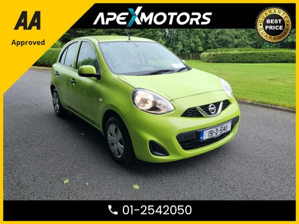 Nissan March Hatchback, Petrol, 2019, Green