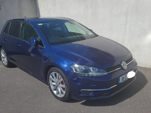 Volkswagen Golf Estate, Diesel, 2018, Blue