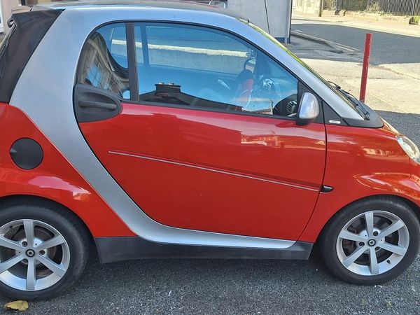 Smart Fortwo Coupe, Petrol, 2008, Red