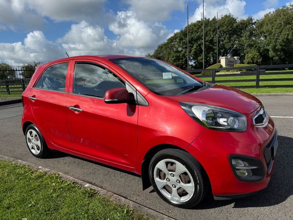 Kia Picanto Hatchback, Petrol, 2013, Red