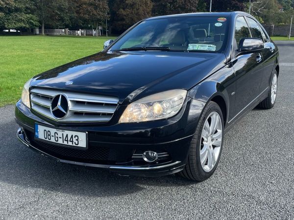 Mercedes-Benz C-Class Saloon, Petrol, 2008, Black