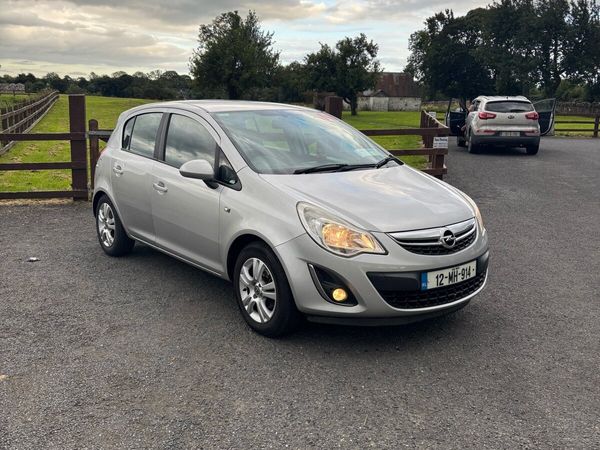 Opel Corsa Hatchback, Petrol, 2012, Silver
