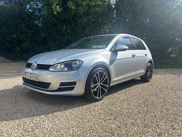 Volkswagen Golf Hatchback, Diesel, 2014, Silver