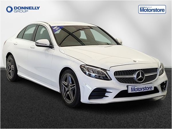 Mercedes-Benz C-Class Saloon, Diesel, 2019, White