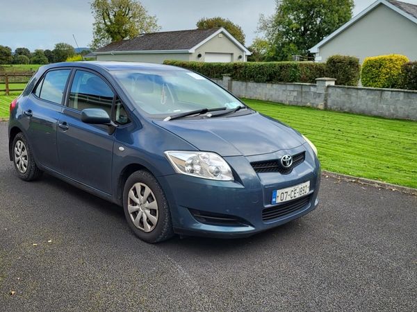 Toyota Auris Hatchback, Petrol, 2007, Blue