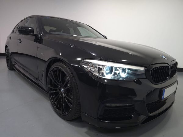 BMW 5-Series Saloon, Diesel, 2018, Black