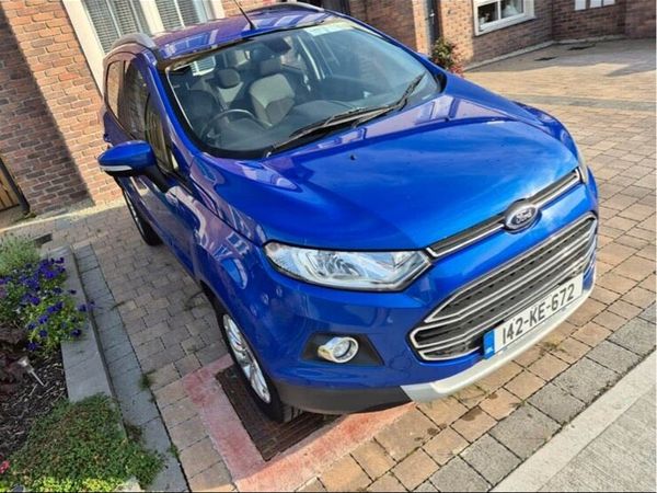 Ford EcoSport SUV, Diesel, 2014, Blue
