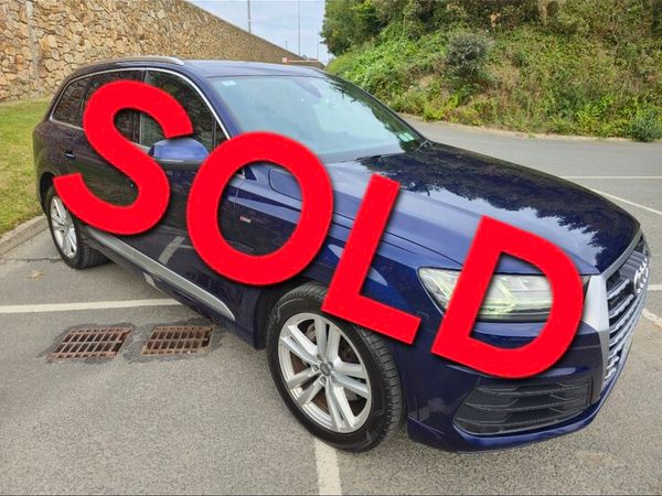 Audi Q7 SUV, Diesel, 2019, Blue