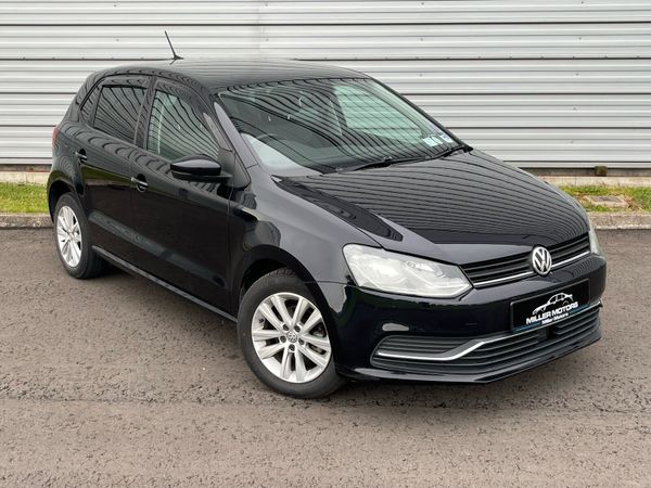 Volkswagen Polo Hatchback, Petrol, 2016, Black