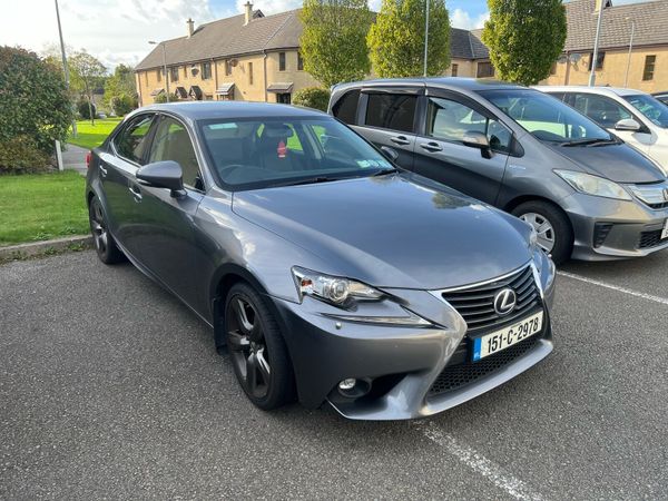 Lexus IS Saloon, Petrol Hybrid, 2015, Grey