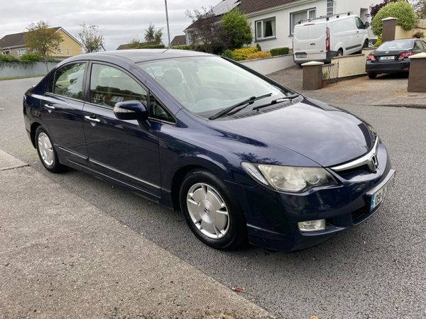 Honda Civic Saloon, Petrol Hybrid, 2009, Blue