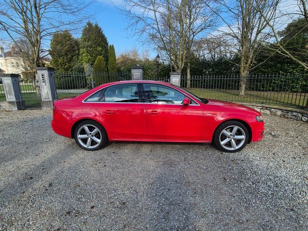 Audi A4 Saloon, Diesel, 2011, Red