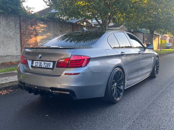 BMW 5-Series Saloon, Diesel, 2012, Grey