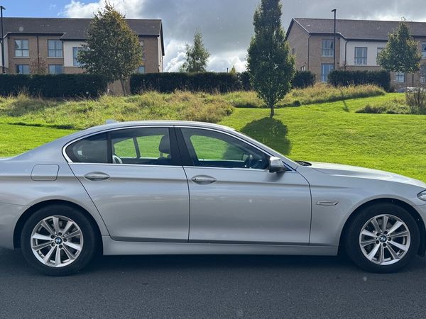 BMW 5-Series Saloon, Diesel, 2016, Silver
