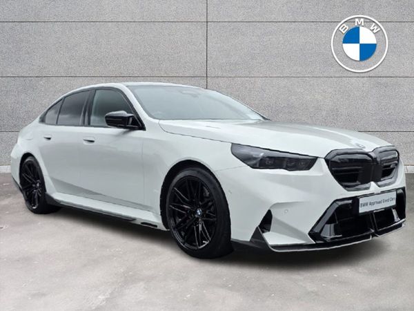 BMW M5 Saloon, Petrol Plug-in Hybrid, 2025, White