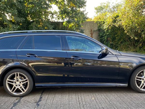 Mercedes-Benz E-Class Estate, Diesel Hybrid, 2014, Black