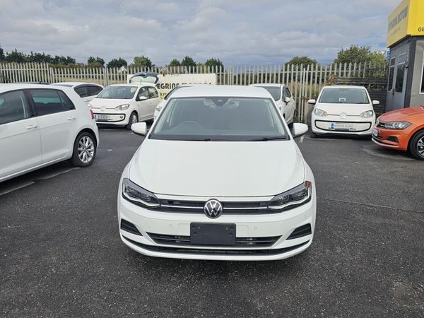 Volkswagen Polo Hatchback, Petrol, 2021, White