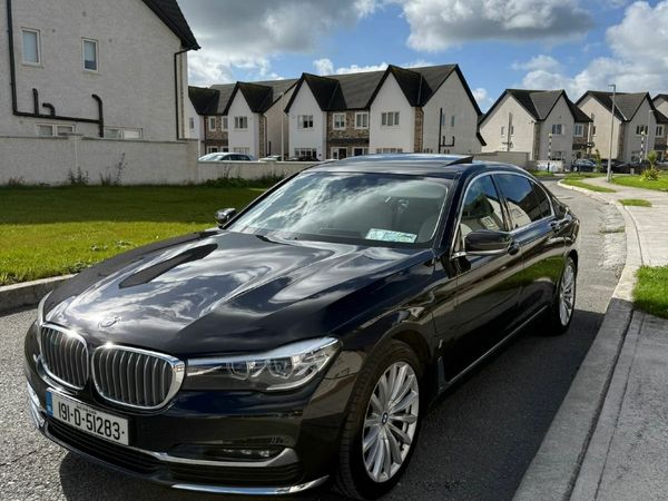 BMW 7-Series Saloon, Petrol Plug-in Hybrid, 2019, Black