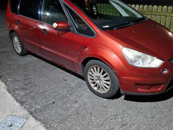 Ford S-Max MPV, Diesel, 2007, Red