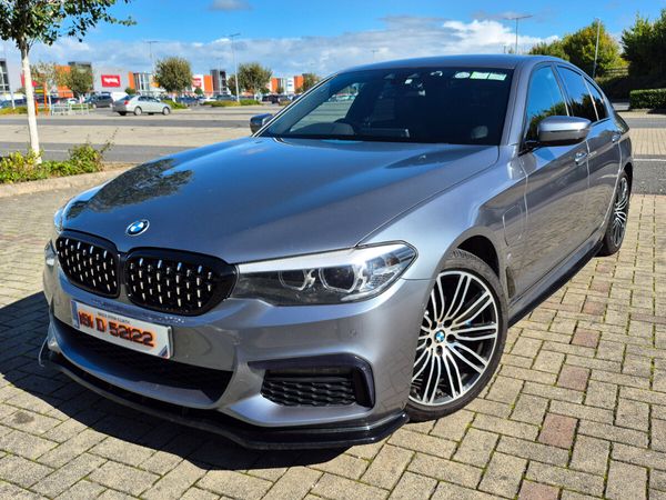 BMW 5-Series Saloon, Petrol Plug-in Hybrid, 2019, Blue