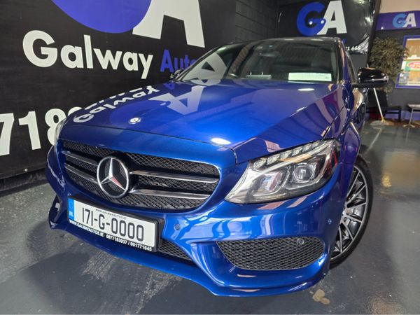 Mercedes-Benz C-Class Saloon, Diesel, 2017, Blue