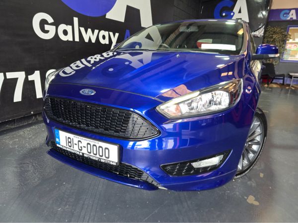 Ford Focus Hatchback, Petrol, 2018, Blue