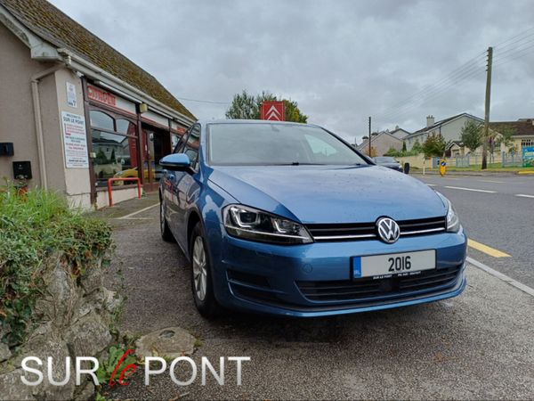 Volkswagen Golf Hatchback, Petrol, 2016, Blue