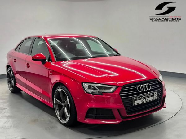 Audi A3 Saloon, Diesel, 2018, Red
