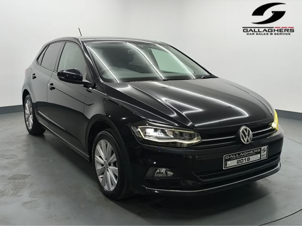 Volkswagen Polo Hatchback, Petrol, 2018, Black