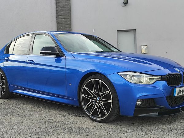 BMW 3-Series Saloon, Petrol Plug-in Hybrid, 2018, Blue