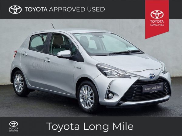 Toyota Yaris Hatchback, Petrol Hybrid, 2017, Silver