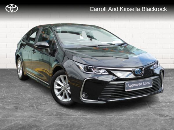 Toyota Corolla Saloon, Petrol Hybrid, 2025, Black