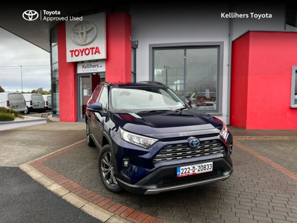 Toyota RAV4 SUV, Petrol Hybrid, 2022, Blue