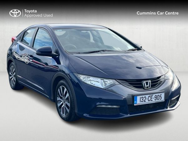 Honda Civic Hatchback, Diesel, 2013, Blue