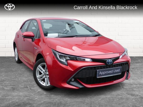 Toyota Corolla Hatchback, Petrol Hybrid, 2020, Red