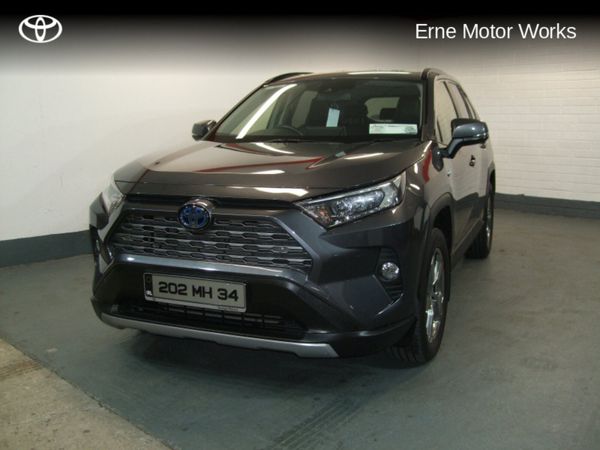 Toyota RAV4 SUV, Petrol Hybrid, 2020, Grey
