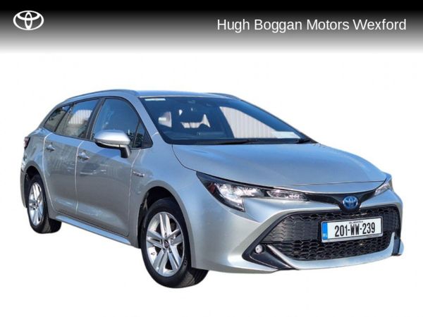 Toyota Corolla Estate, Petrol Hybrid, 2020, Silver
