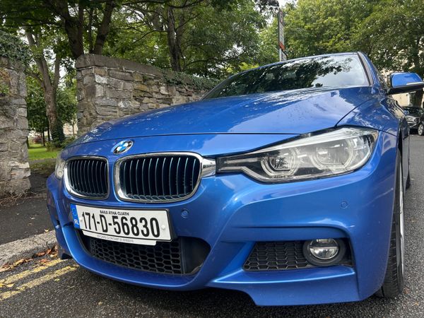 BMW 3-Series Saloon, Petrol Plug-in Hybrid, 2017, Blue